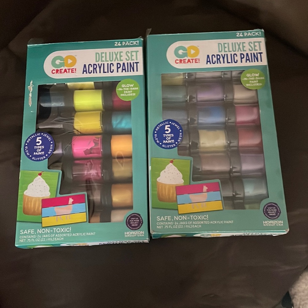 Acrylic paints